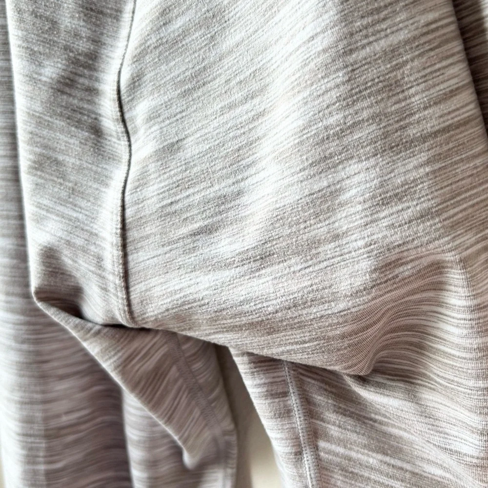 Outdoor Voices Heathered White tan freeform unitard bodysuit jumpsuit Sz M